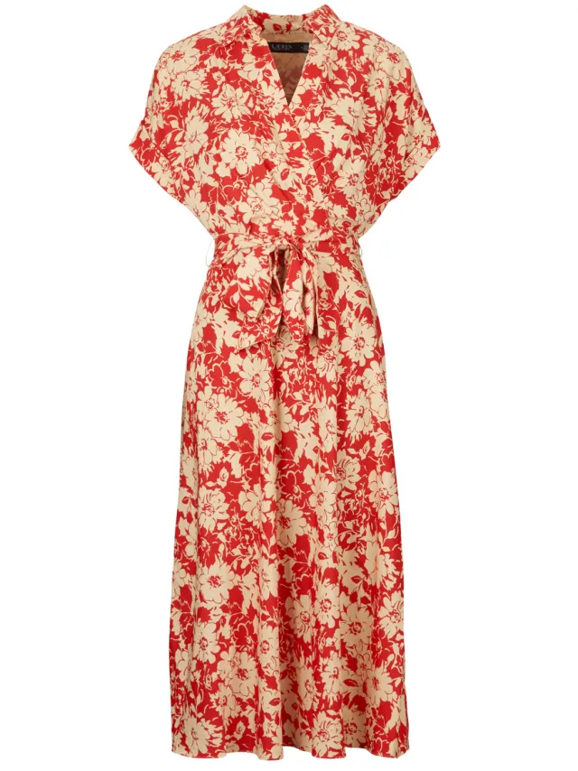 Lauren Ralph Lauren Lange Jurk Lauren Ralph Lauren WOVEN-DRESSES Multicolour