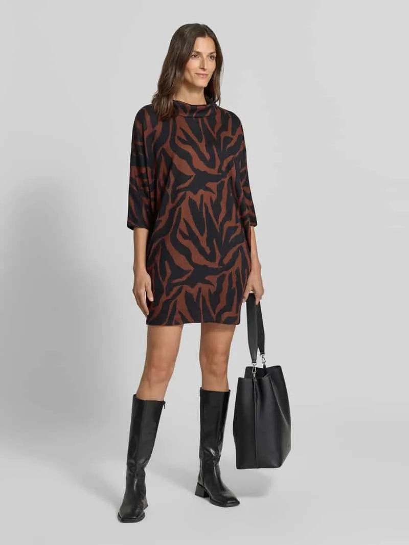 Apricot Mini-jurk met zijwaartse steekzakken lichtbruin, foto 3