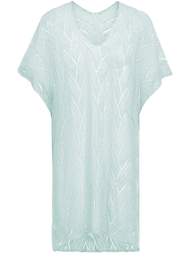 Usha Slipover aqua melange