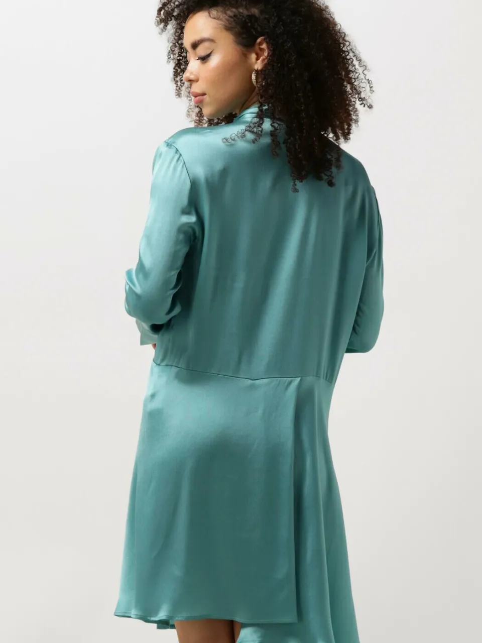 SEMICOUTURE Dames Jurken Maya Dress - Lichtblauw, foto 3
