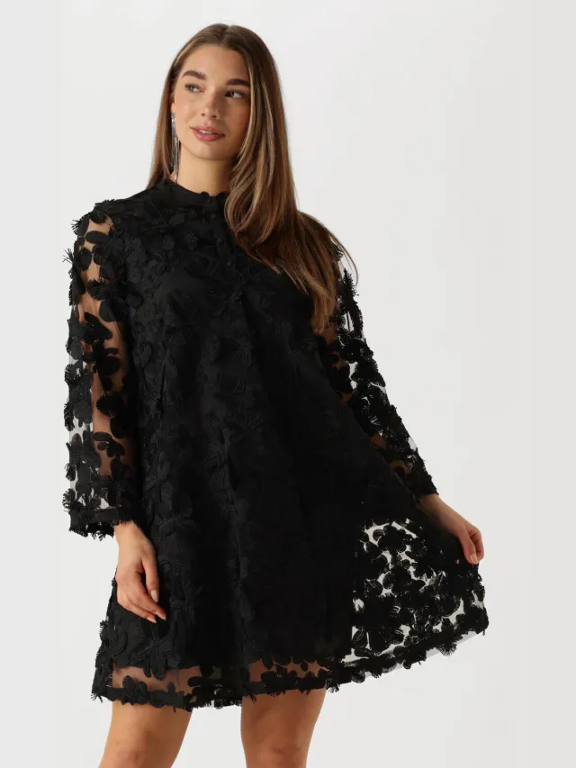 Y.A.S. YAS Dames Jurken Yaskarly 7/8 Short Dress - Zwart