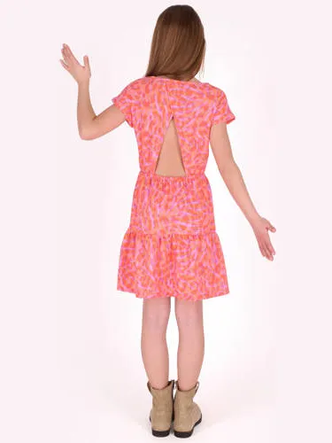 B.Nosy Darla zomerjurk panterprint roze, foto 4