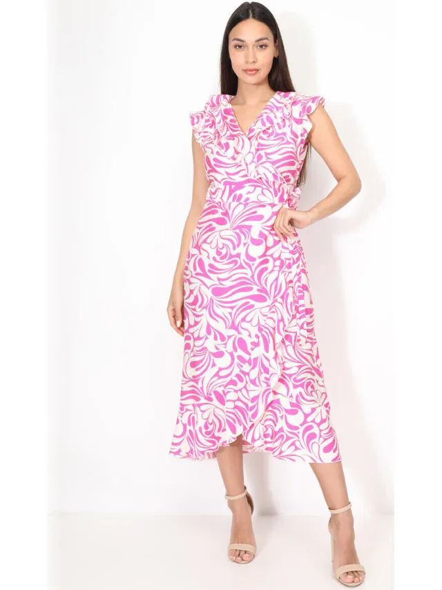 La Modeuse Jurk La Modeuse 70905_P166030 Roze
