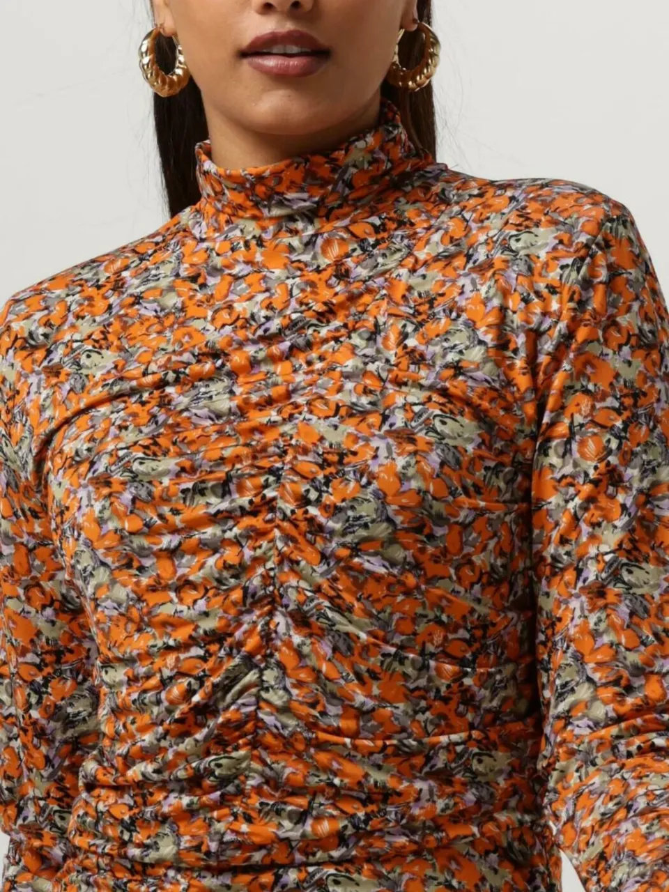 Gestuz Dames Jurken Odagz Short Dress - Oranje, foto 3