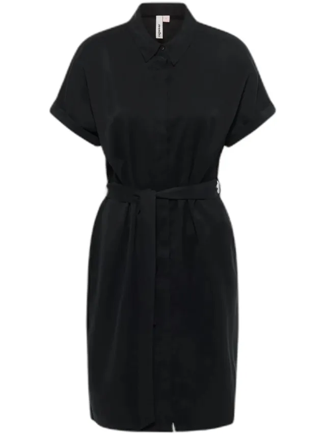 Ragwear Dameshemdjurk Ragwear Manilla zwart