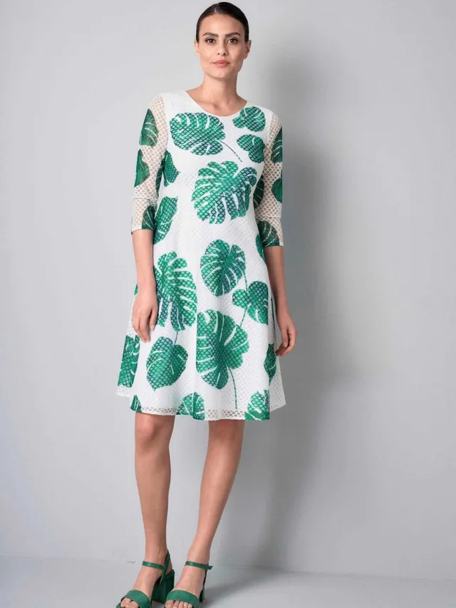 Alba Moda Jurk Jurk offwhite