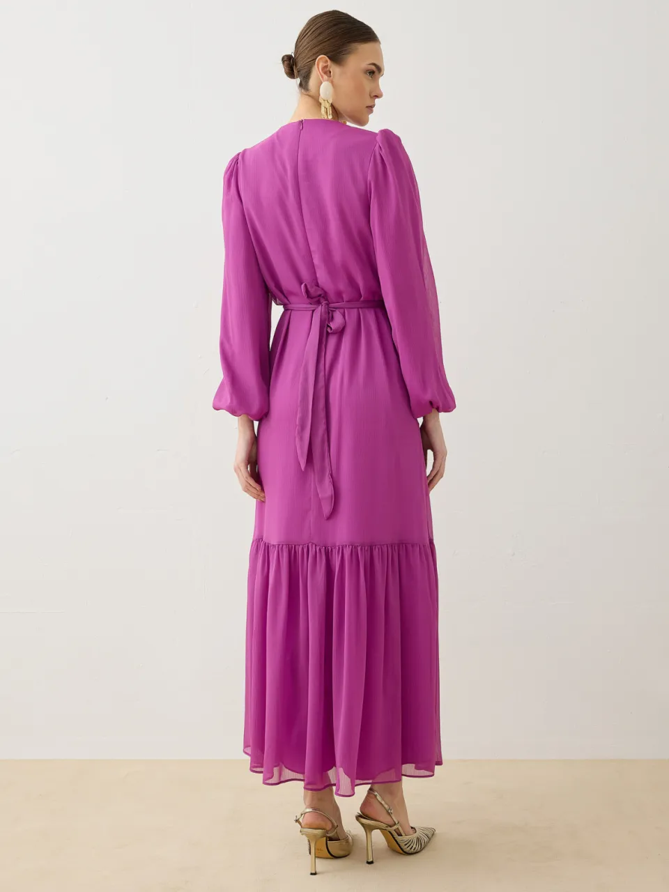 Modest Dress Refka rosé, foto 2