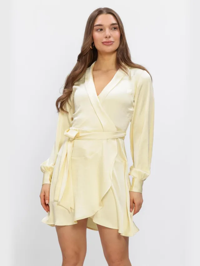 Notre-V Dames Jurken Nv-hantie - Butter Yellow