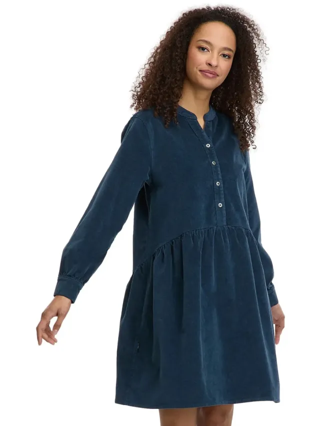 Ragwear Dameshemdjurk Ragwear Mull Cordy benzine