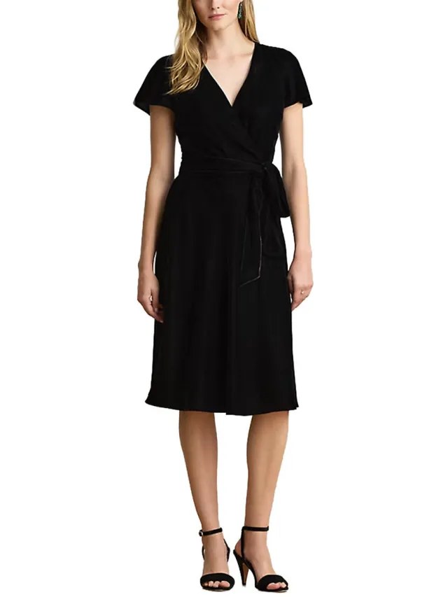 Raplh Lauren Korte Jurk Raplh Lauren 200b31437002-black Zwart