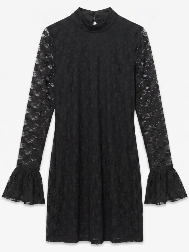 Vero Moda Jurk VMLILIAN Korte jurk Black 1