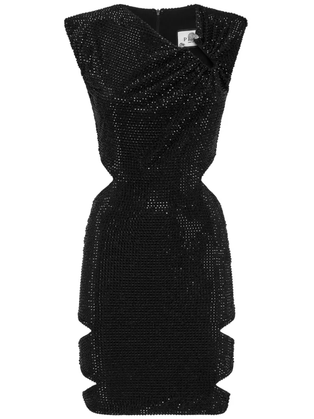Philipp Plein Cocktail Jurk zwart, foto 2