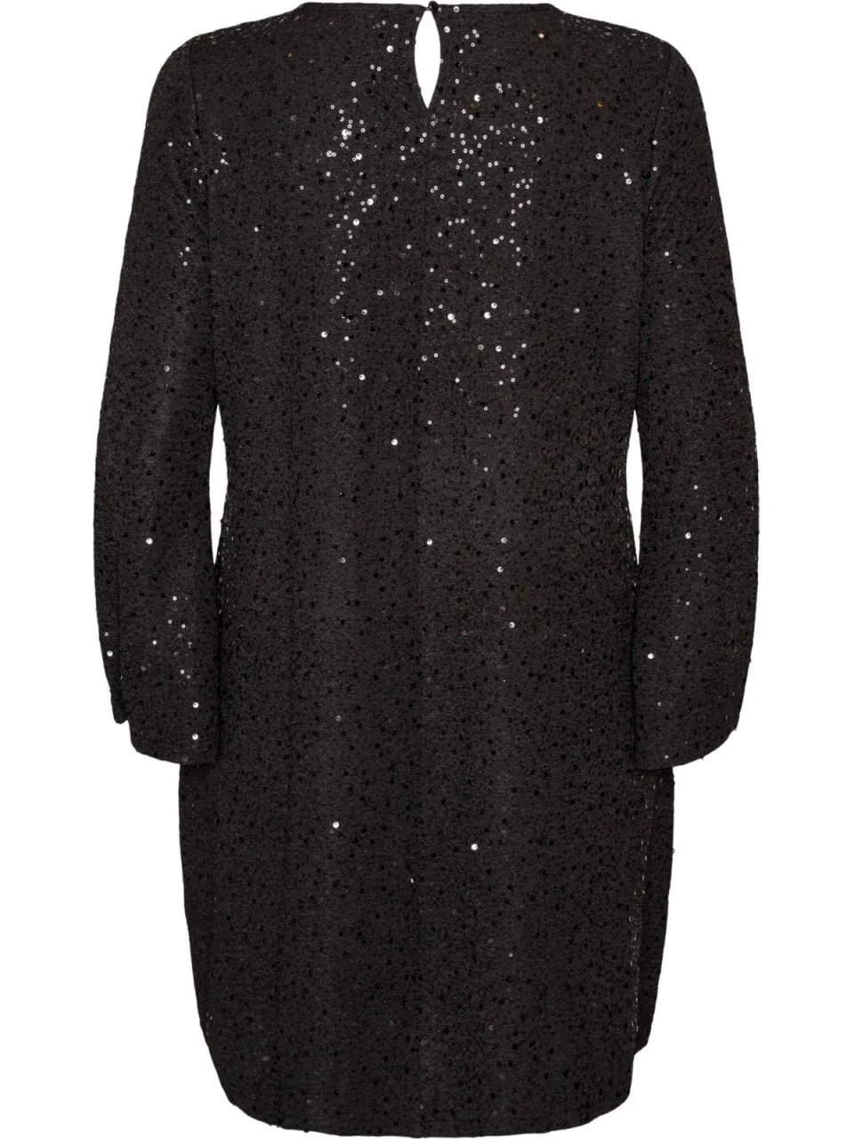 Zizzi Plus Size glitterjurk met glitters - zwart, foto 3