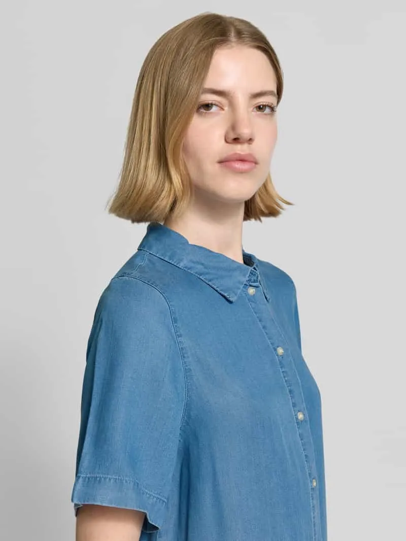 Vero Moda Bree blousejurk jeansblauw, foto 4