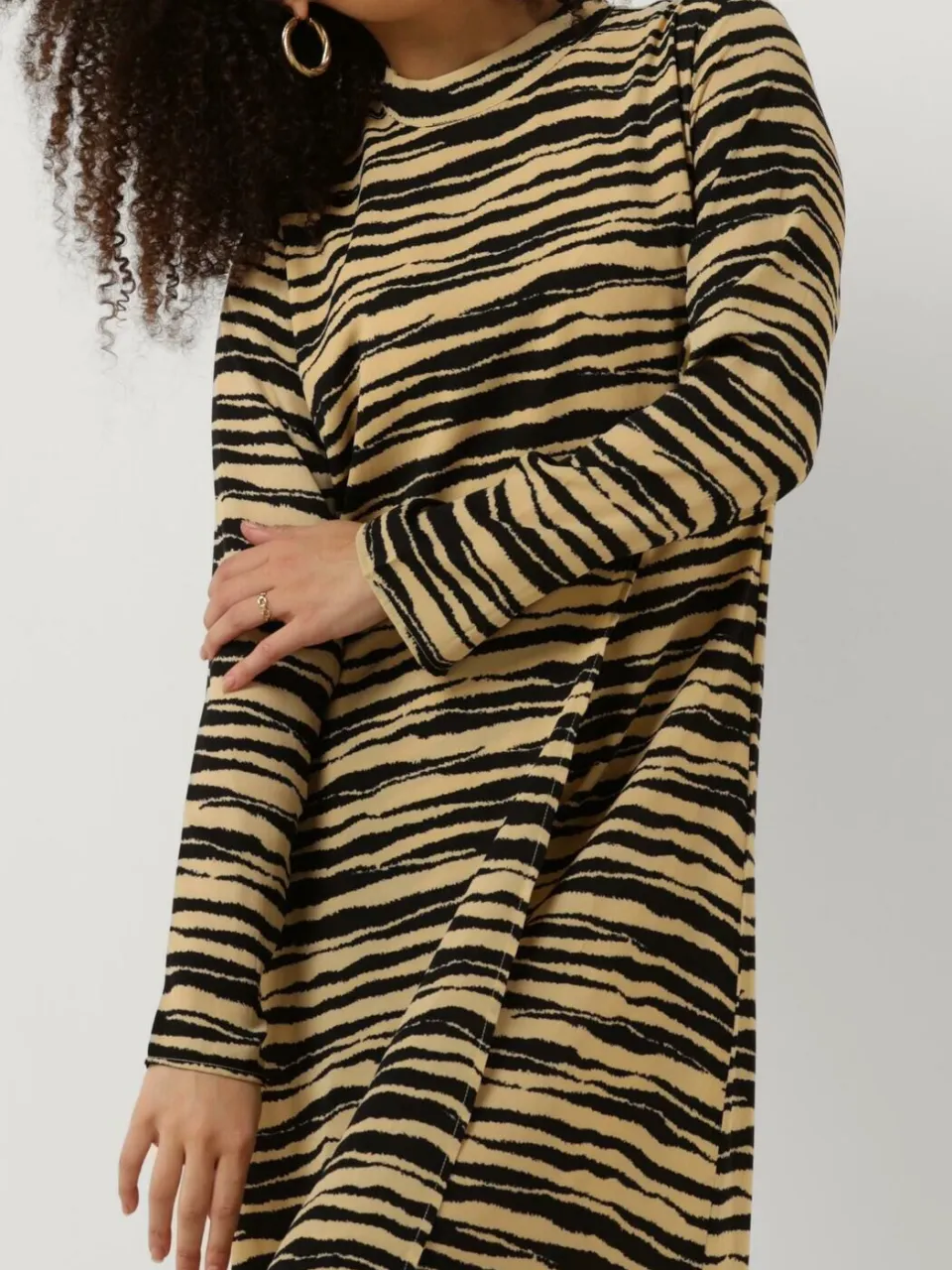 Modström Dames Jurken Becky Print Dress - Beige, foto 4