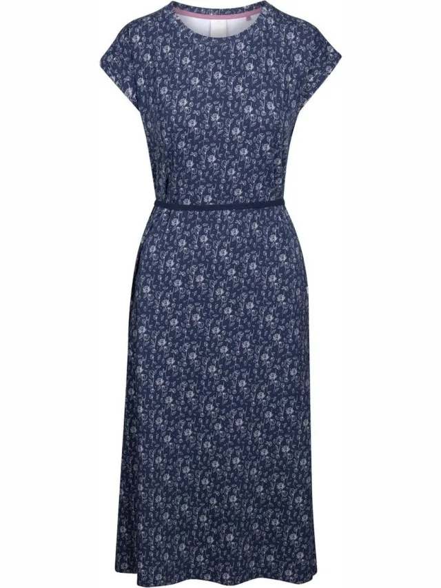Trespass damesjurk Portia - Jurk Navy Print