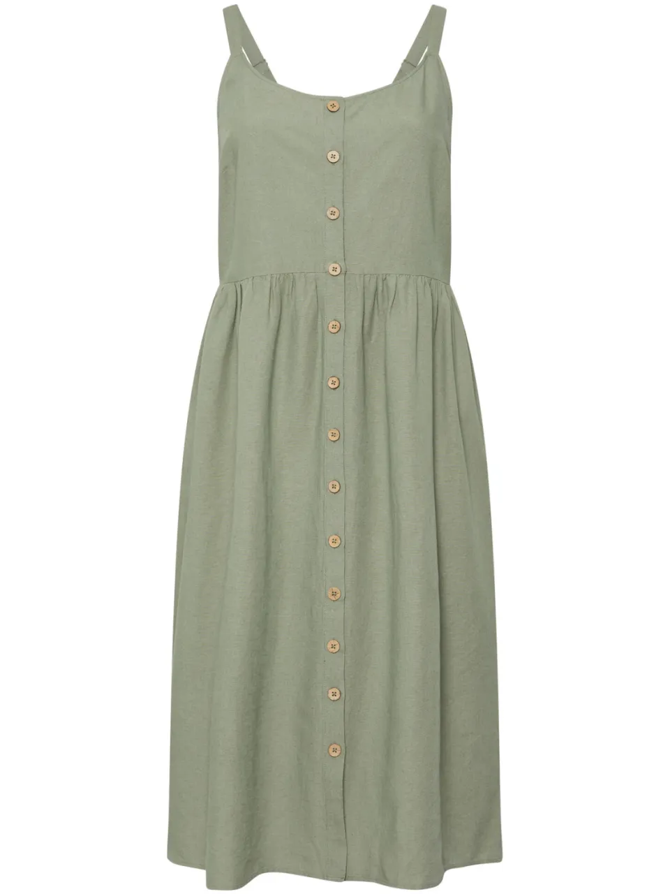 Yours Groene Linnen Sundress, foto 2