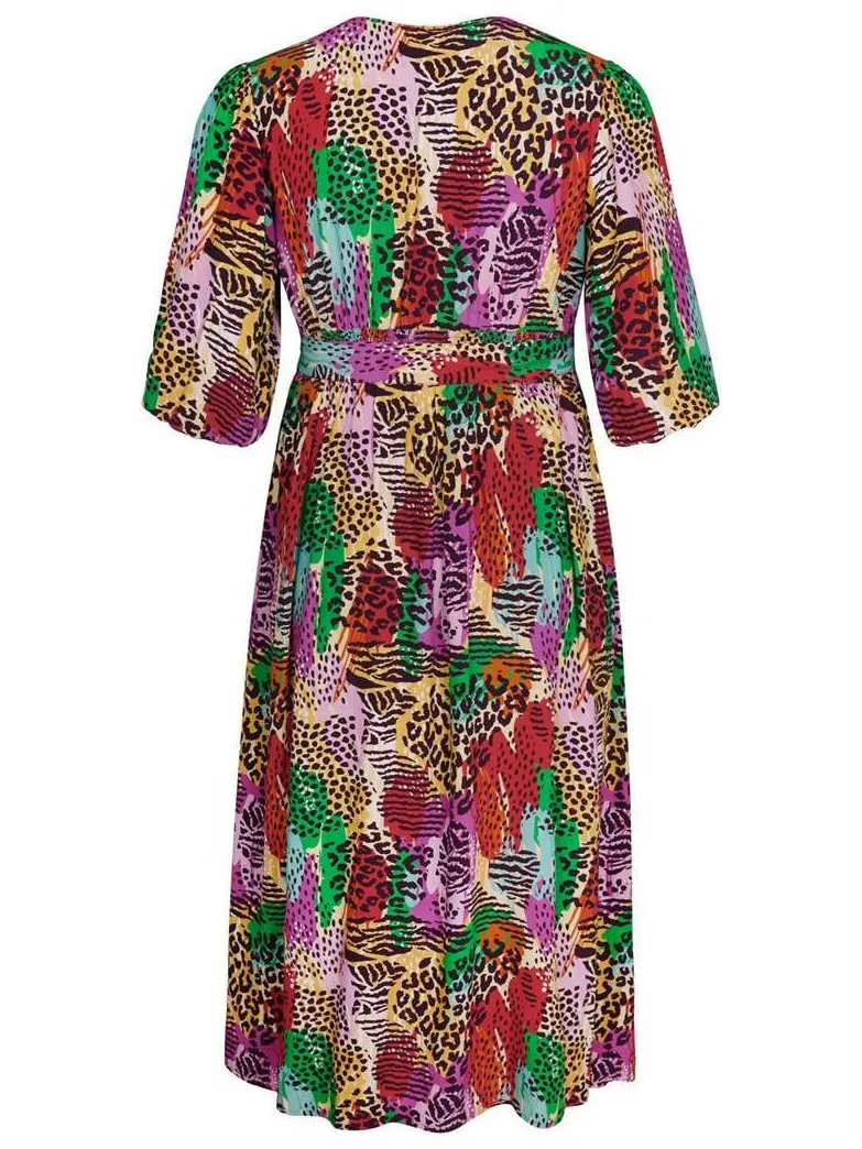 Miss Etam Plus zomerjurk multi, foto 3