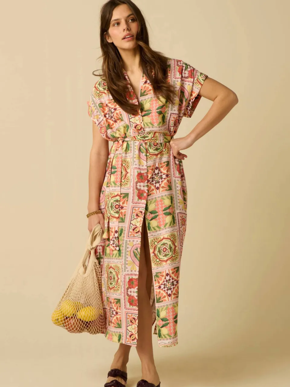 Sissy-Boy viscose blousejurk met print - meerkleurig multicolor, foto 6