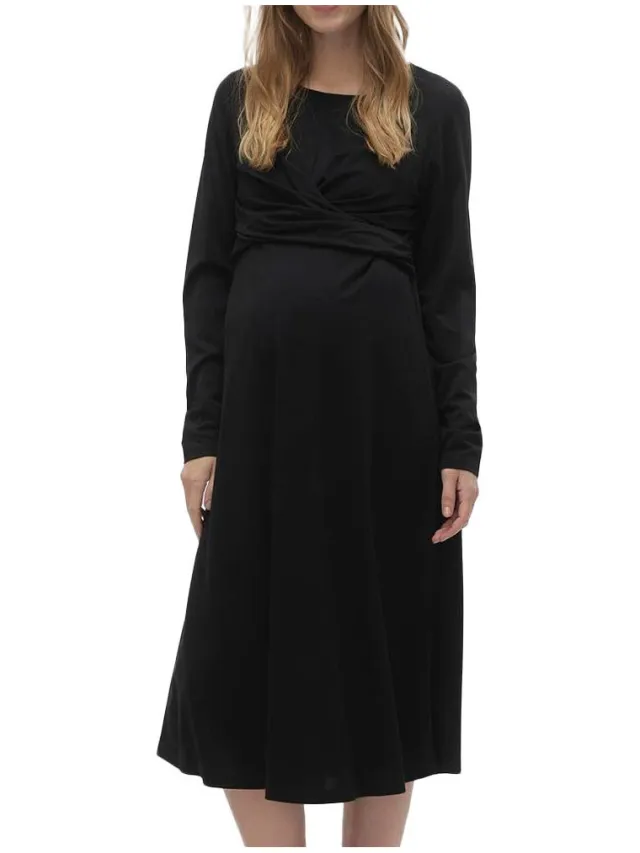 Mamalicious Korte Jurk Mamalicious Bea Zwart