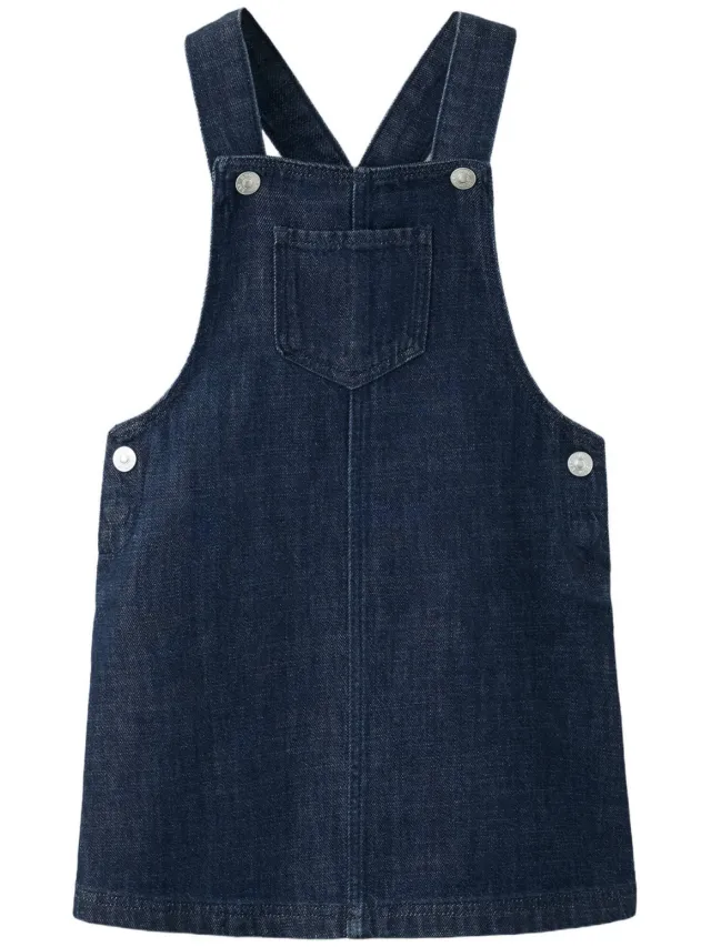 Mango Kids spijkerjurk - donkerblauw