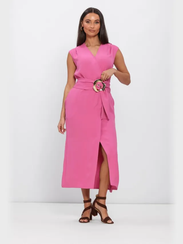 Caroline Biss Dames Jurken 1109 - Roze