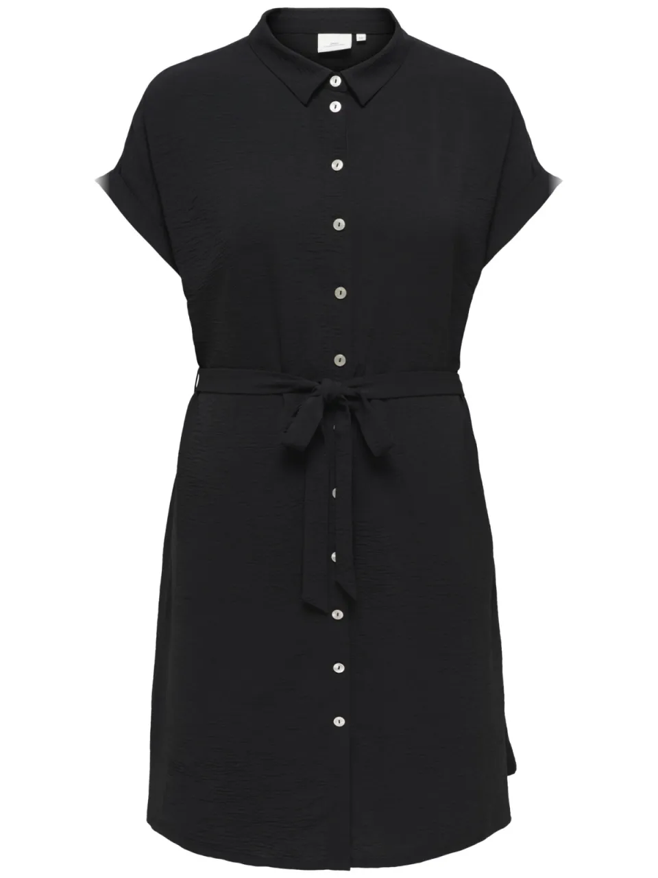 Only Carmakoma blousejurk met ceintuur zwart, foto 2