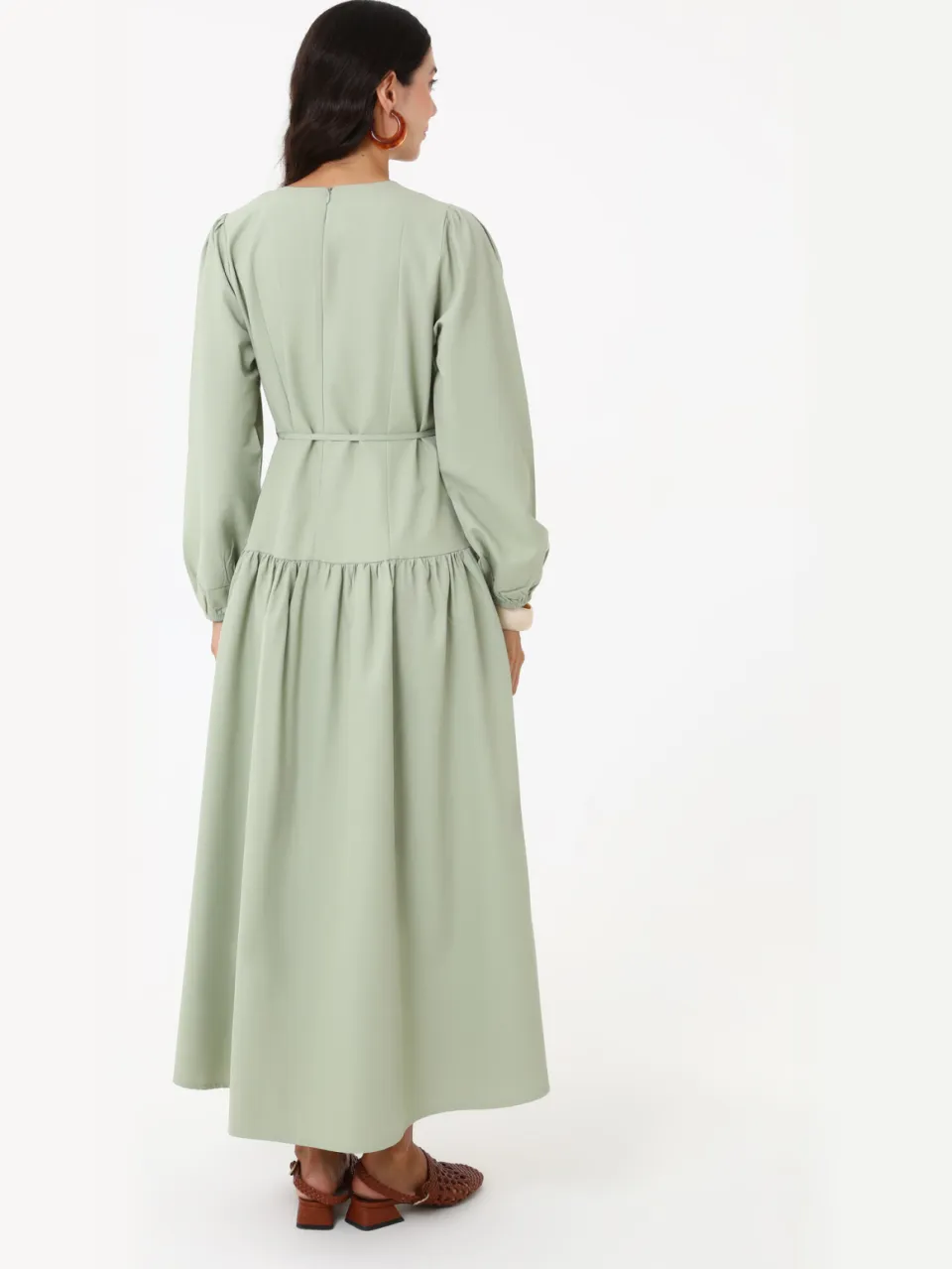 Benin Modest Dress Benin Groen