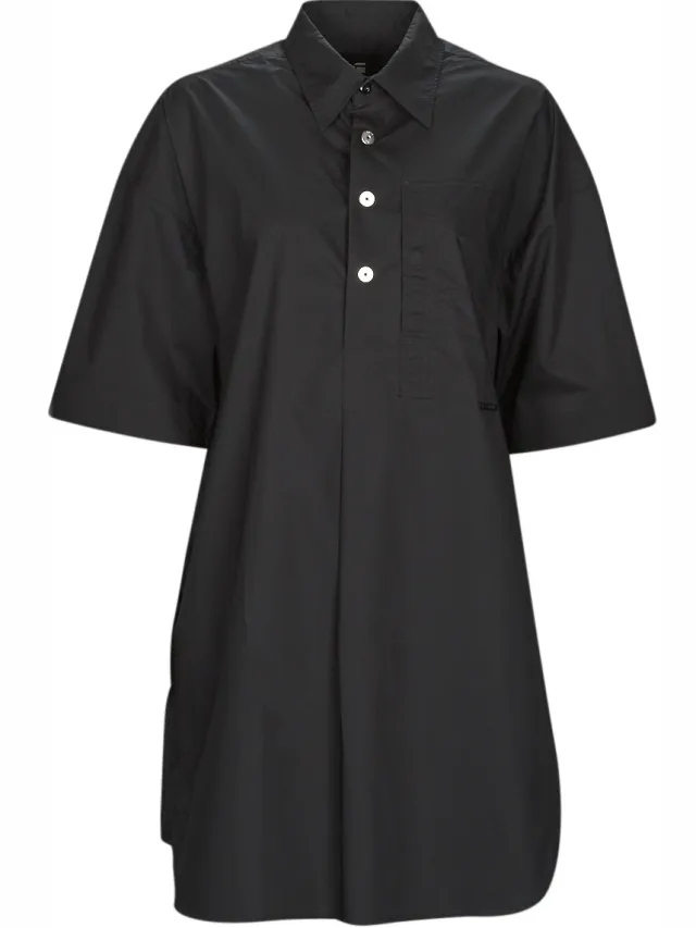 G-Star Raw Korte Jurk G-Star Raw shirt dress 2.0 Zwart