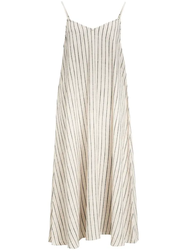 OBJECT COLLECTORS ITEM Object Objsanne Lo Strap Dress Dames - Jurk - Ecru