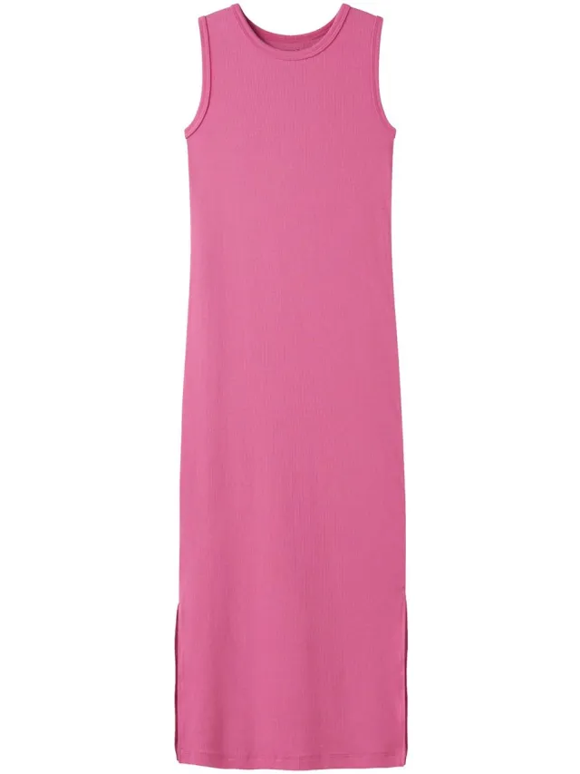 NAME IT Maxi jurk Biologisch katoen Strawberry Moon1
