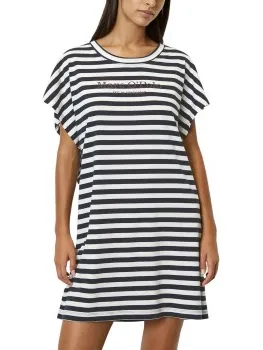 Marc O'Polo Marc O Polo Dress Blauw,Wit,Versch.kleure/Patroon