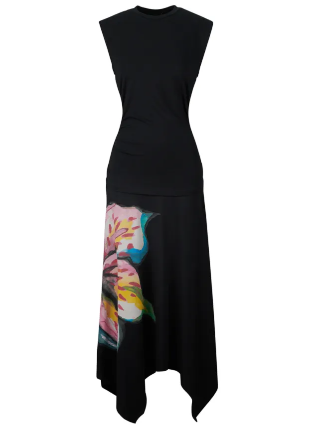 Desigual Lange Jurk Desigual AMBERES Zwart