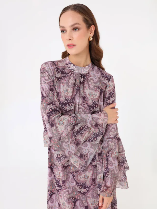 Refka Modest Dress Refka Roze