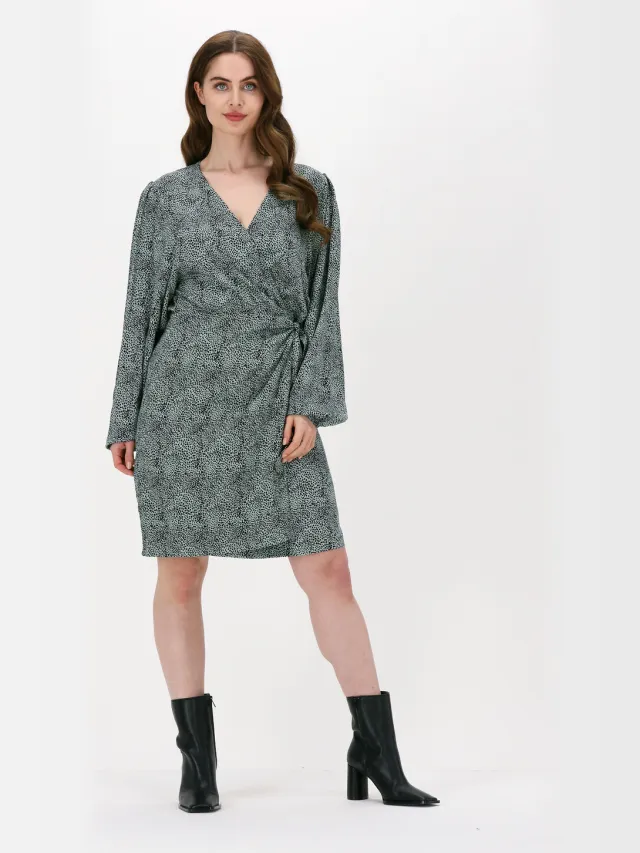 Another-Label Another Label Dames Jurken Mia Dress - Grijs