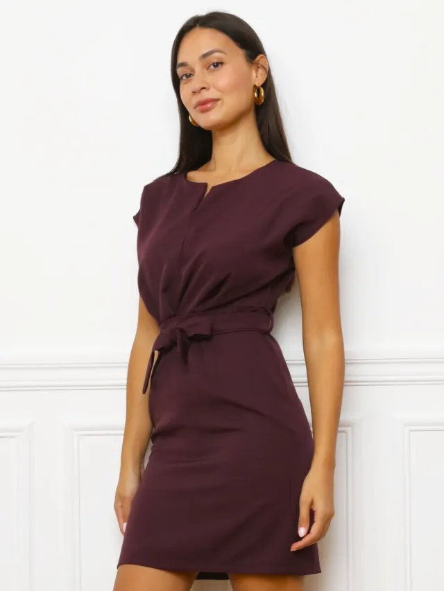 La Modeuse Korte Jurk La Modeuse 80233_P191141 Violet