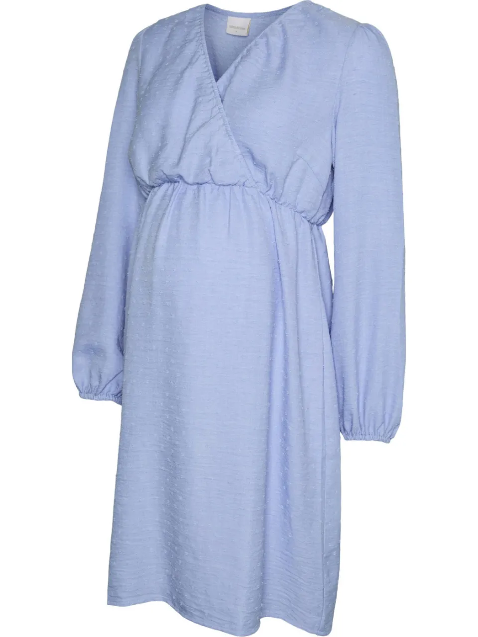 Mamalicious Mllifina zwangerschaps midi jurk blauw, foto 3