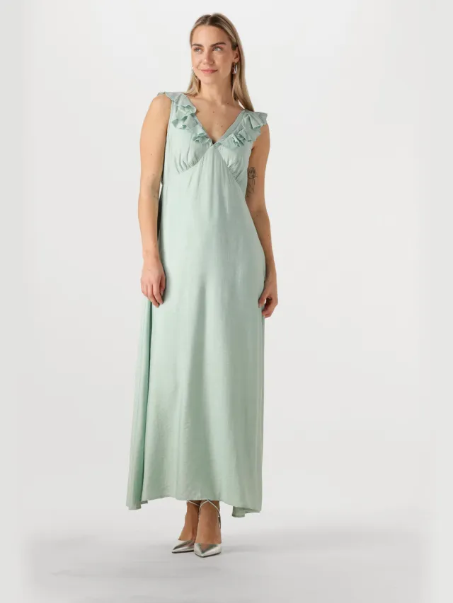 Moves Dames Jurken Leanna Dress 4237 - Groen