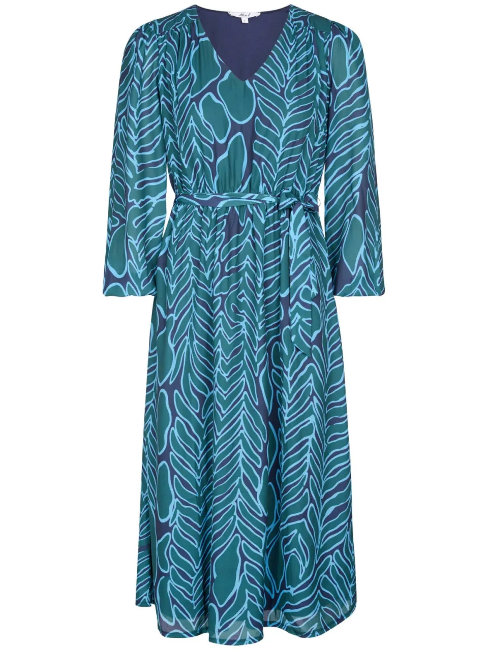 Miss Etam midi jurk - blauw, foto 2