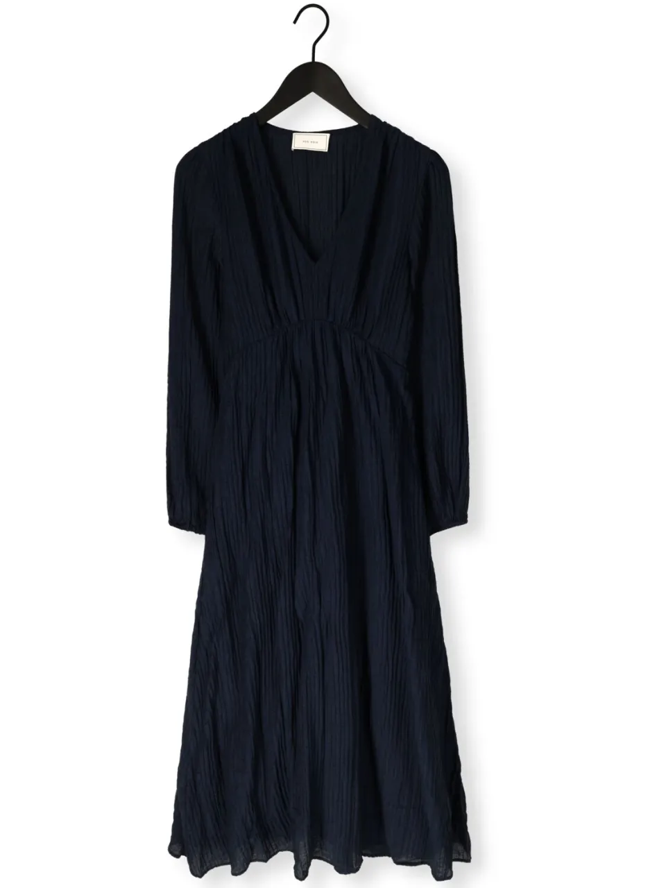 NEO NOIR Dames Jurken Silfi Crepe Dress - Donkerblauw, foto 2