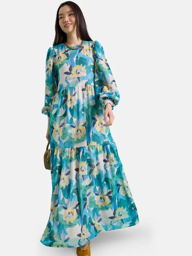Benin Modest Dress Benin Smaragd