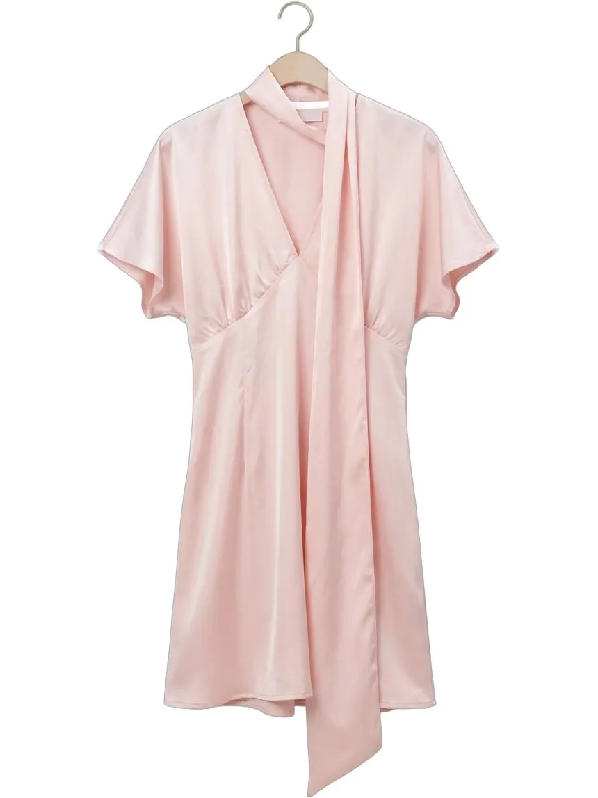 Y.A.S. YAS Dames Jurken Yasannalina Ss Dress S. - Lichtroze, foto 2