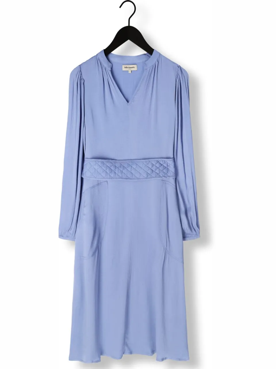 Lollys Laundry Dames Jurken Parisll Midi Dress Ls - Blauw, foto 2