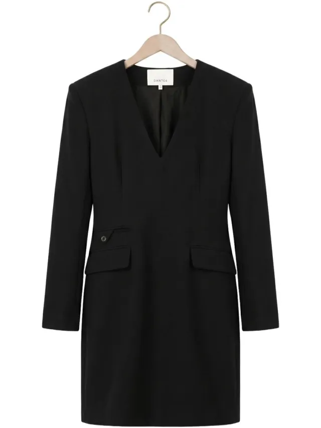 Dante6 Avril Blazer Dress Dames - Jurk - Zwart