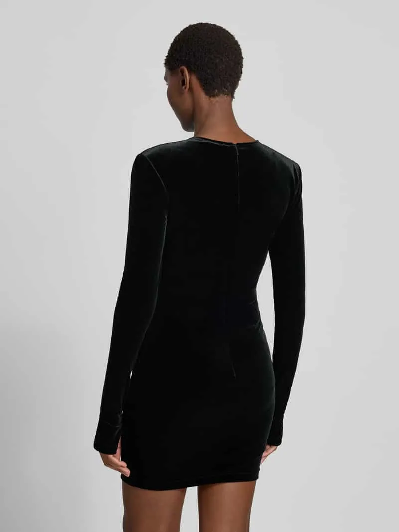 Armani Exchange Mini-jurk met ronde hals zwart, foto 3