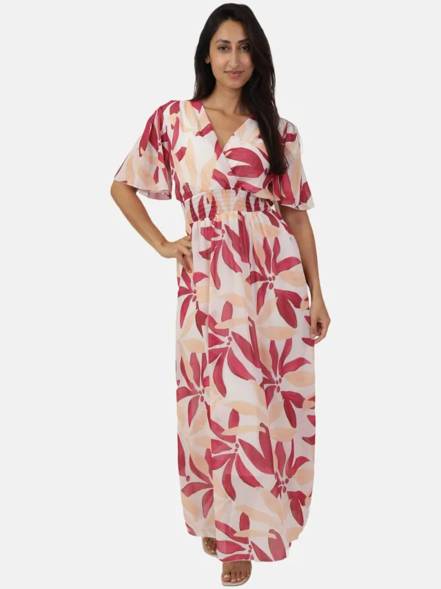 Elara Maxikleid Weiß