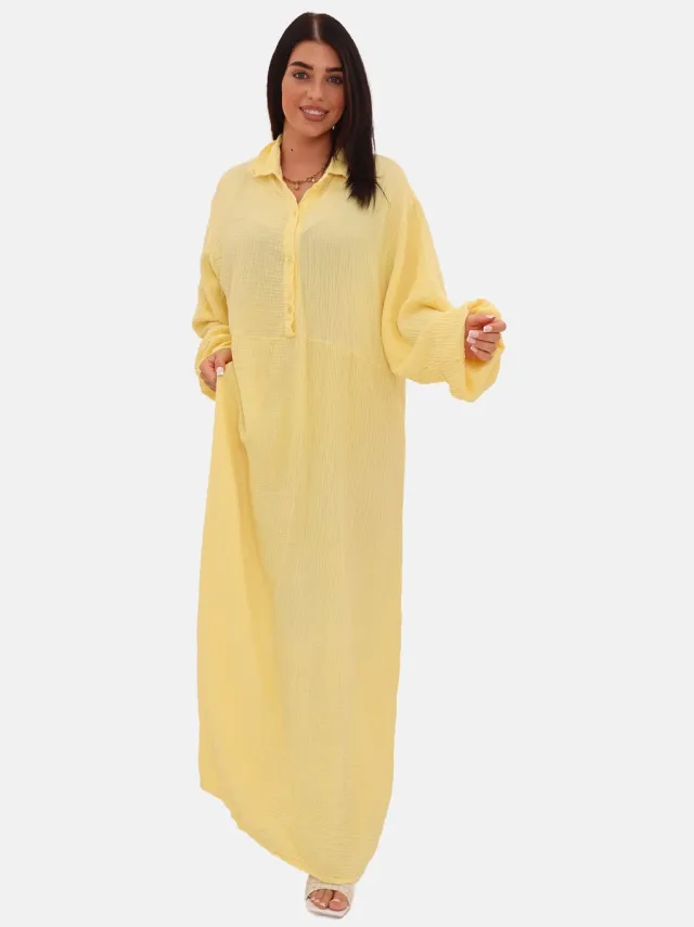 Elara Kleid Gelb