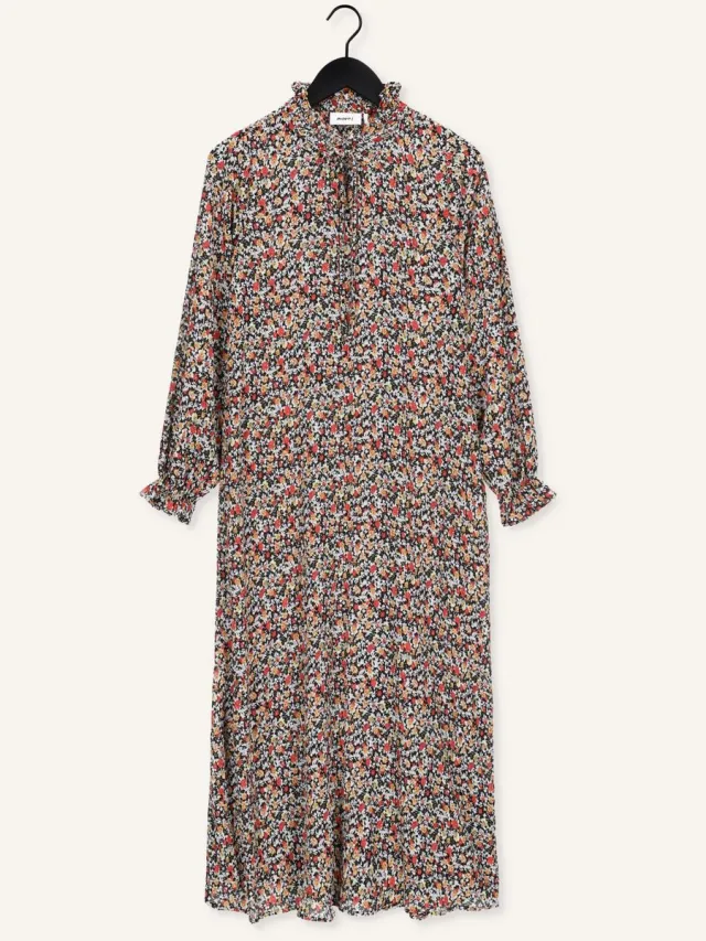 MoVeS Lavisa 2468 Dames - Jurk - Zwart