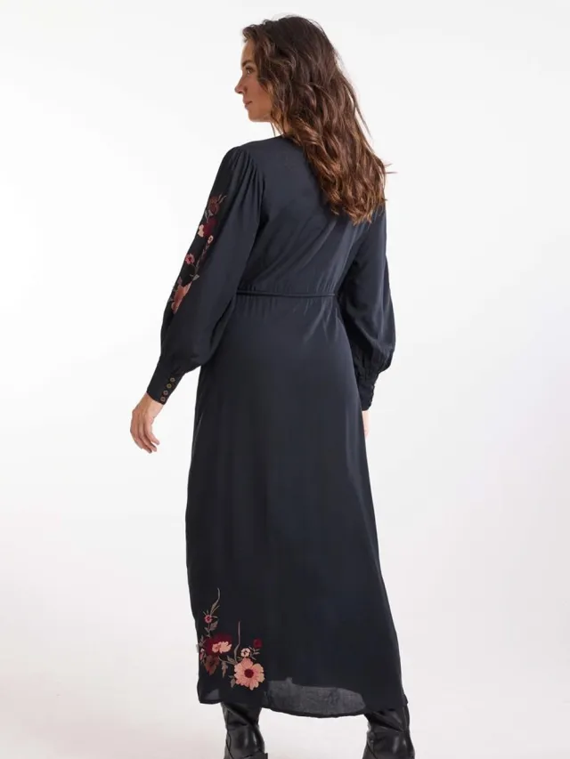 Didi Dames Dress Balance Black Zwart / grijs