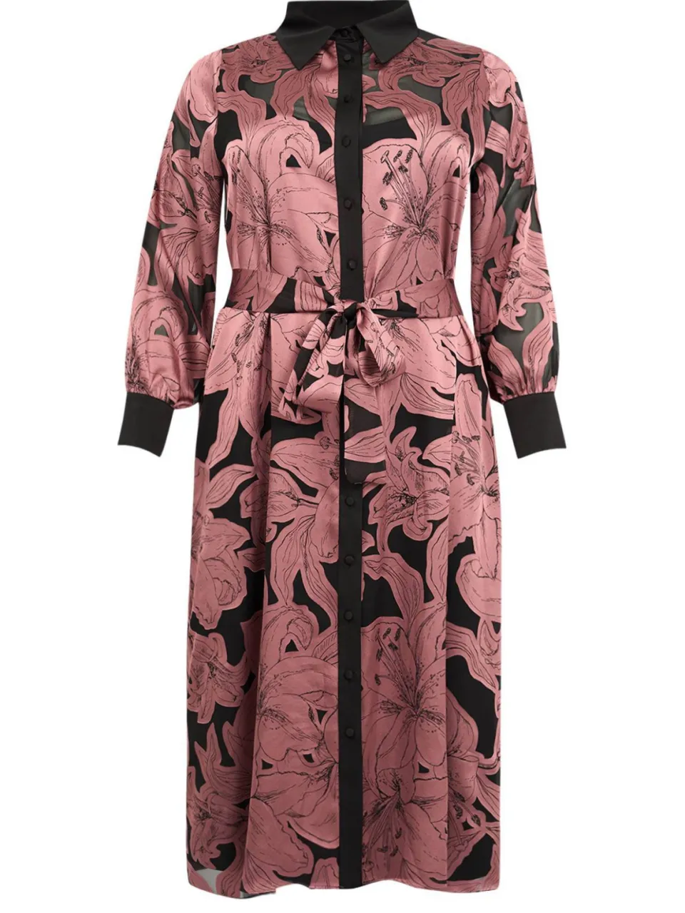Yoek Devoree maxi-jurk roze, foto 2